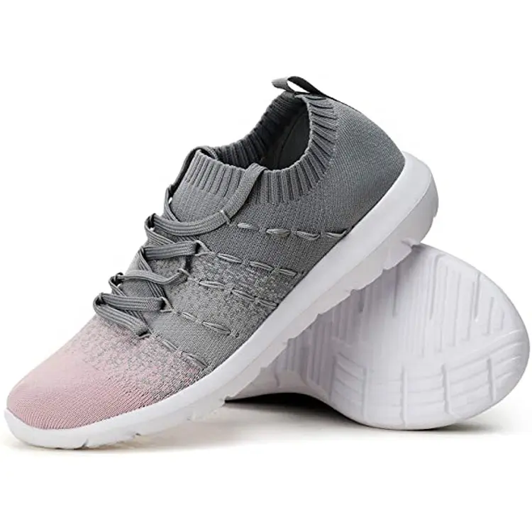 China High Quality Fashion Cheap Custom Brand Zapatos Sneakers Knit Women Casual Shoes