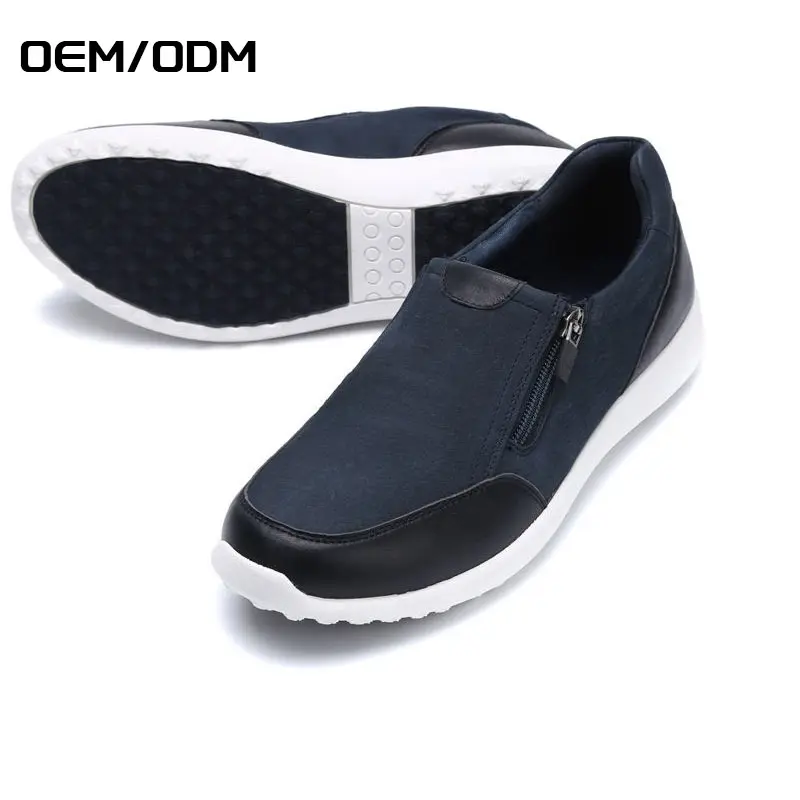 Factory Promotional Sneakers Fashion Breathable Men Walking Style Running Branded Athletic Sports Footwear Shoes Featured Image