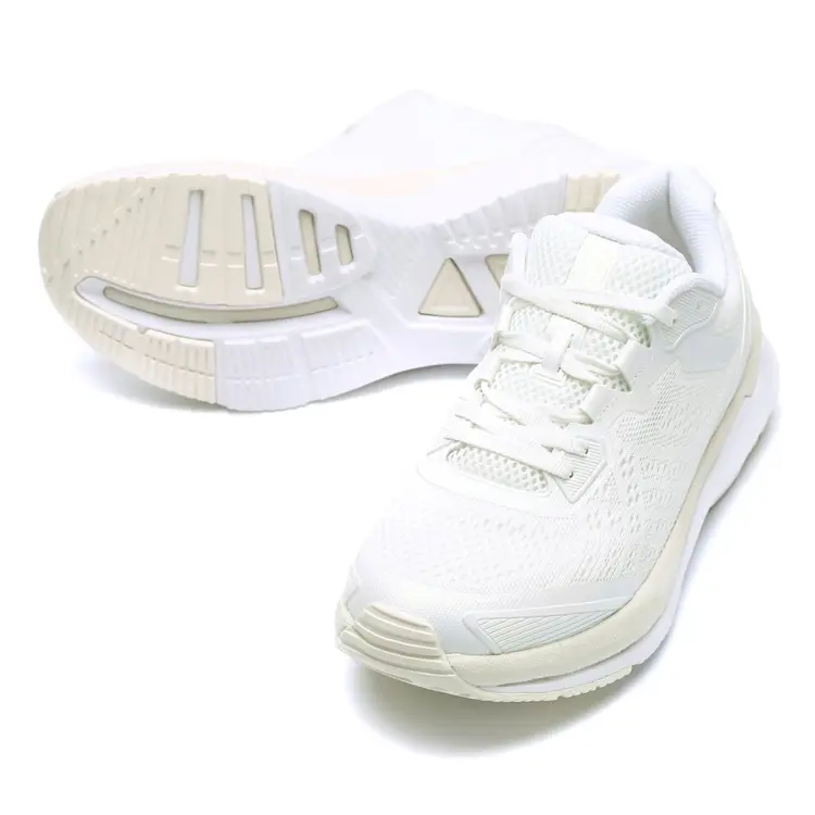 China Simple Styles Customized Supplier BSCI MD Rubber White Latest Fashion Mesh Casual Sneaker Women Running Shoes