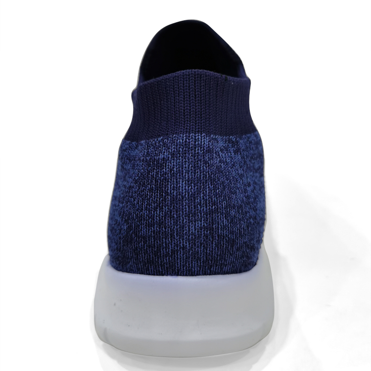 China Popular Latest Fashion Slip-On Knit Sneaker Cheap Sports Running Casual Shoes